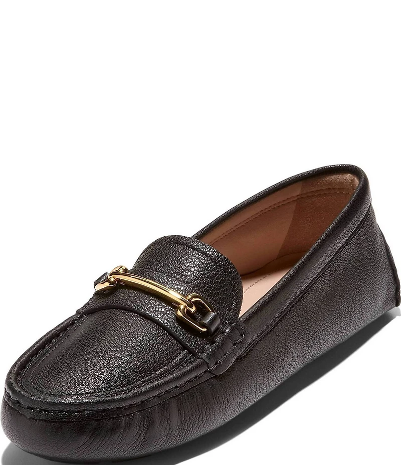 Cole Haan Women's Emeryn Horsebit Leather Driver Loafers