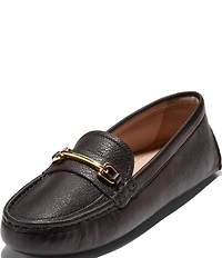 Cole Haan Women's Emeryn Horsebit Leather Driver Loafers