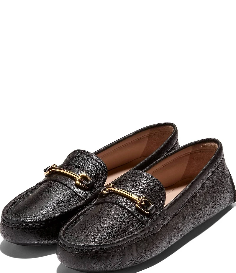 Cole Haan Women's Emeryn Horsebit Leather Driver Loafers