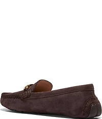 Cole Haan Emeryn Horsebit Suede Driver Loafers