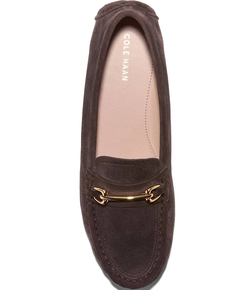 Cole Haan Emeryn Horsebit Suede Driver Loafers