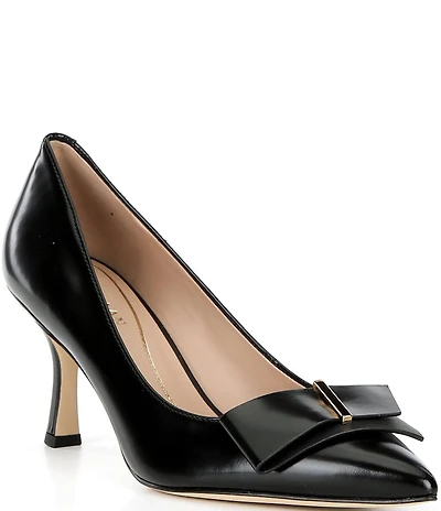 Cole Haan Felicia Leather Bow Pumps
