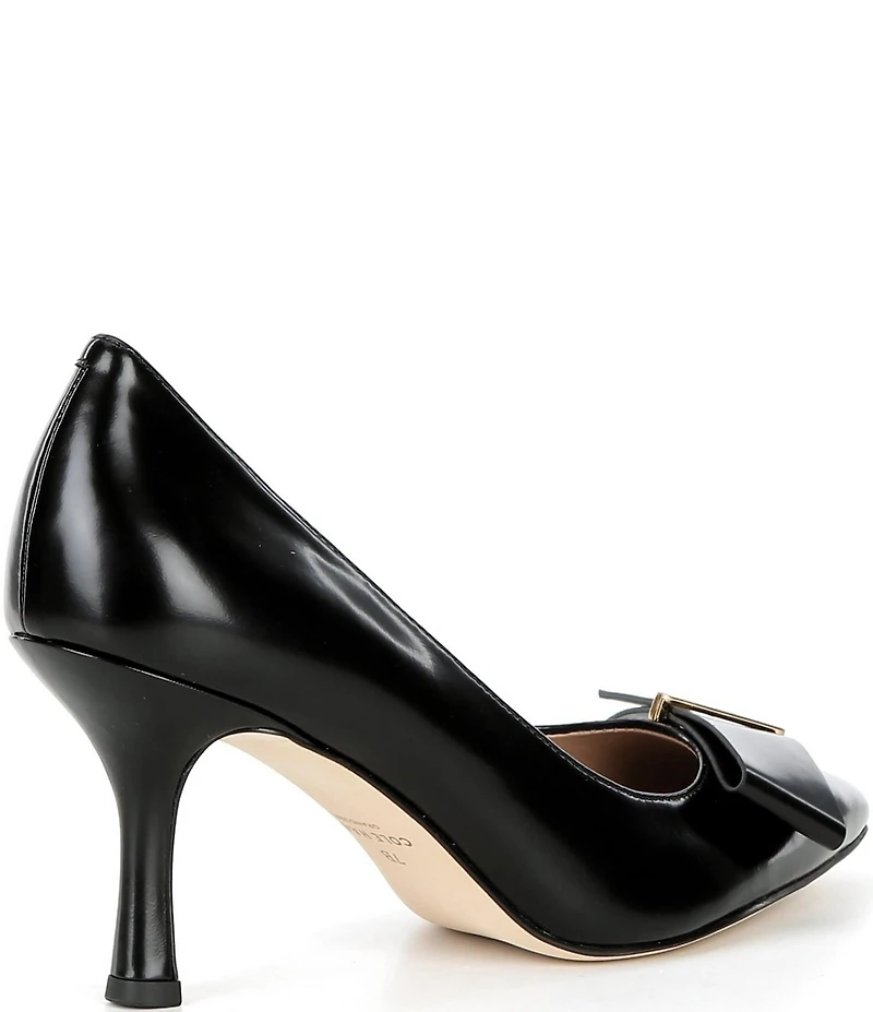 Cole Haan Felicia Leather Bow Pumps