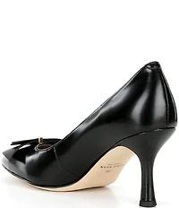 Cole Haan Felicia Leather Bow Pumps