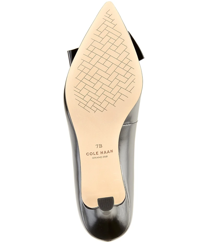 Cole Haan Felicia Leather Bow Pumps