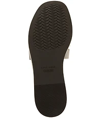 Cole Haan Go-To Ensley Woven Leather Slide Sandals