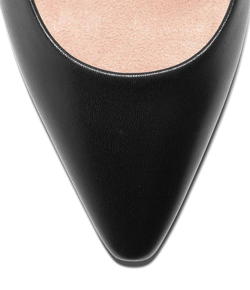 Cole Haan Go-To Jocelyn Leather Kitten Heel Pumps