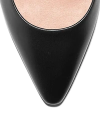 Cole Haan Go-To Jocelyn Leather Kitten Heel Pumps