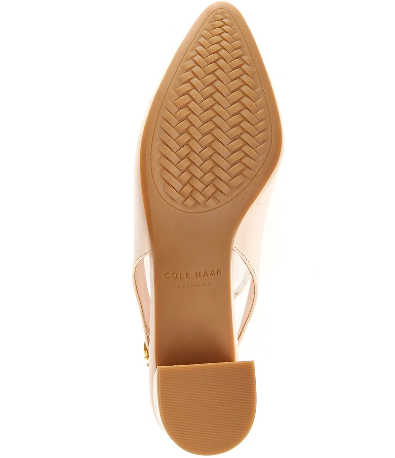 Cole Haan Go-To Leather Slingback Pumps