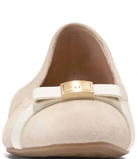 Cole Haan Go-to Tova Suede Ballet Bow Flats