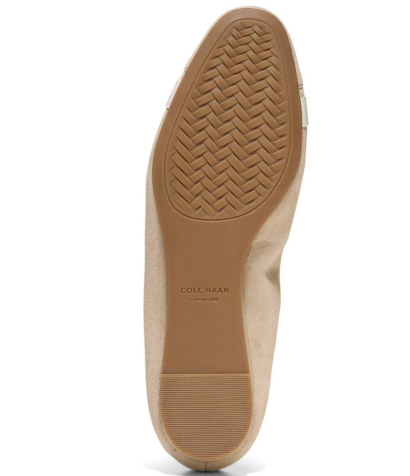 Cole Haan Go-to Tova Suede Ballet Bow Flats