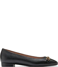 Cole Haan Go-To Verley Leather Horsebit Ballet Flats