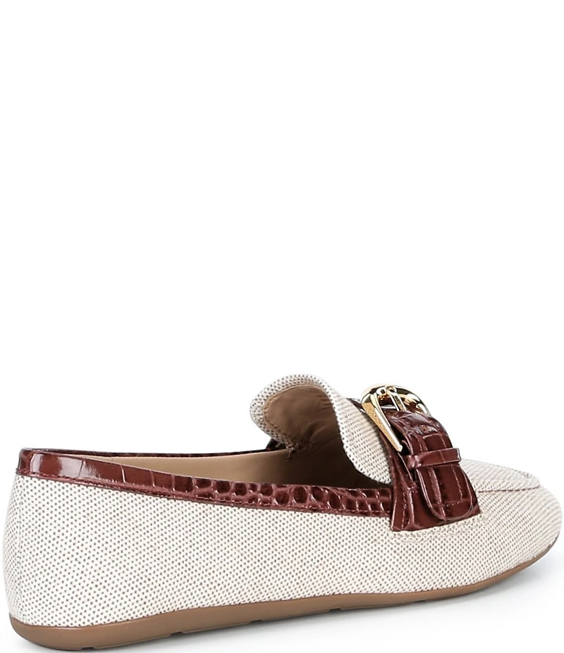 Cole Haan Grand Ambition Alette Canvas Buckle Loafers