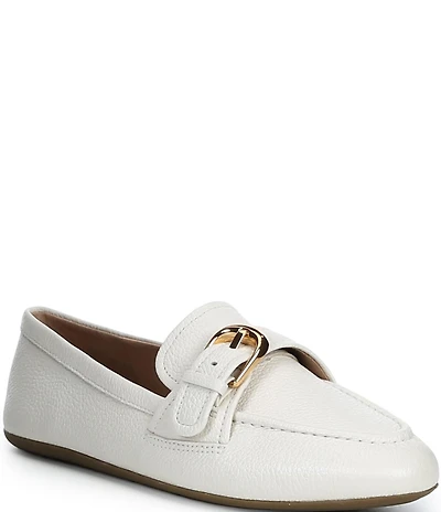 Cole Haan Grand Ambition Alette Leather Buckle Loafers