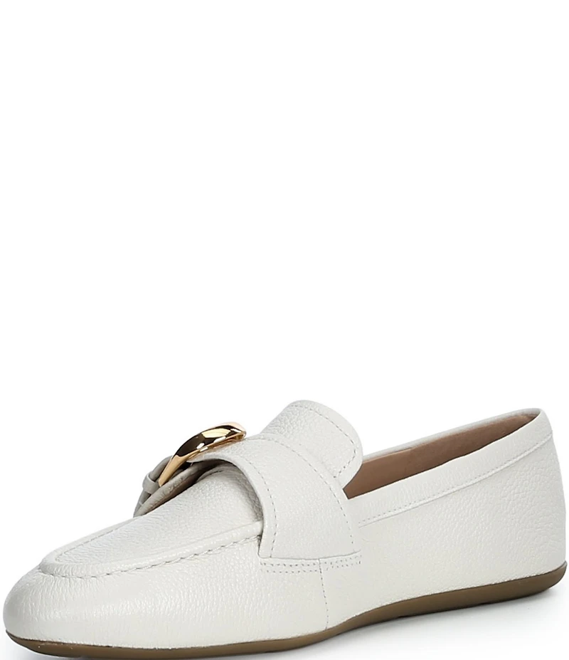 Cole Haan Grand Ambition Alette Leather Buckle Loafers
