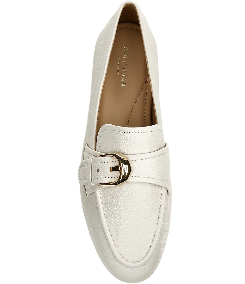Cole Haan Grand Ambition Alette Leather Buckle Loafers