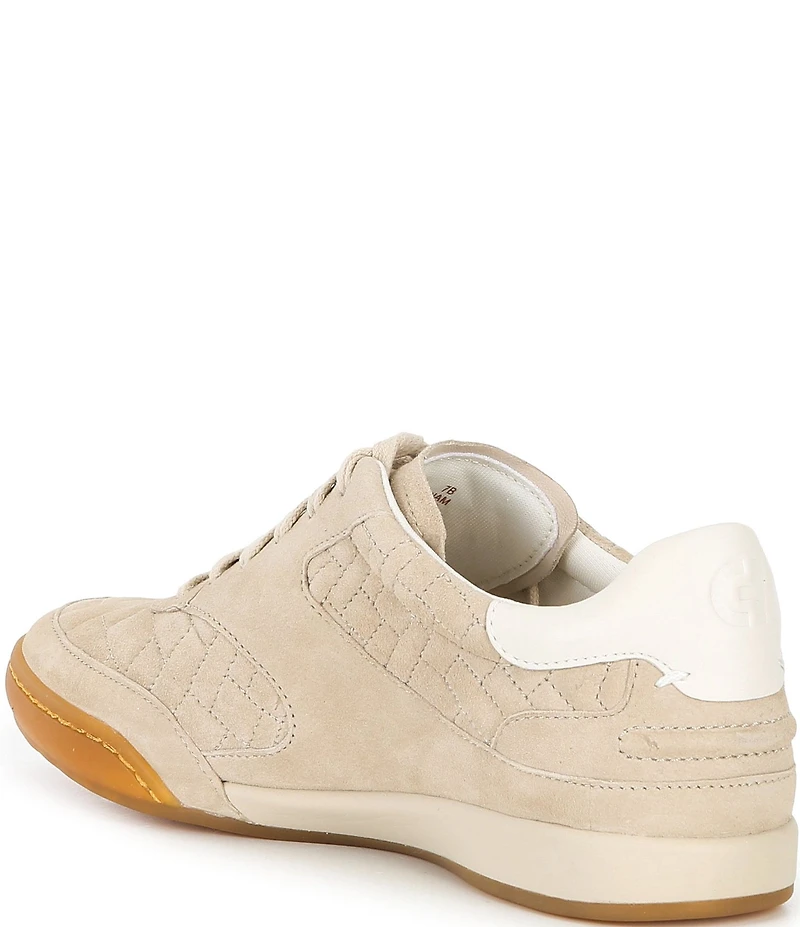 Cole Haan Grand Pro Jazlyn Quilted Suede Sneakers
