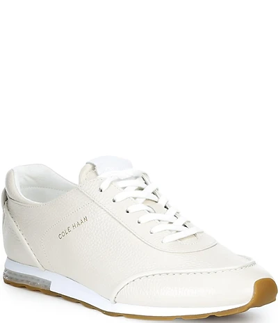 Cole Haan GrandPro Energyweave Leather Lace Up Running Sneakers
