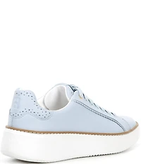 Cole Haan Women's GrandPro Topspin Leather Brogue Detail Sneakers