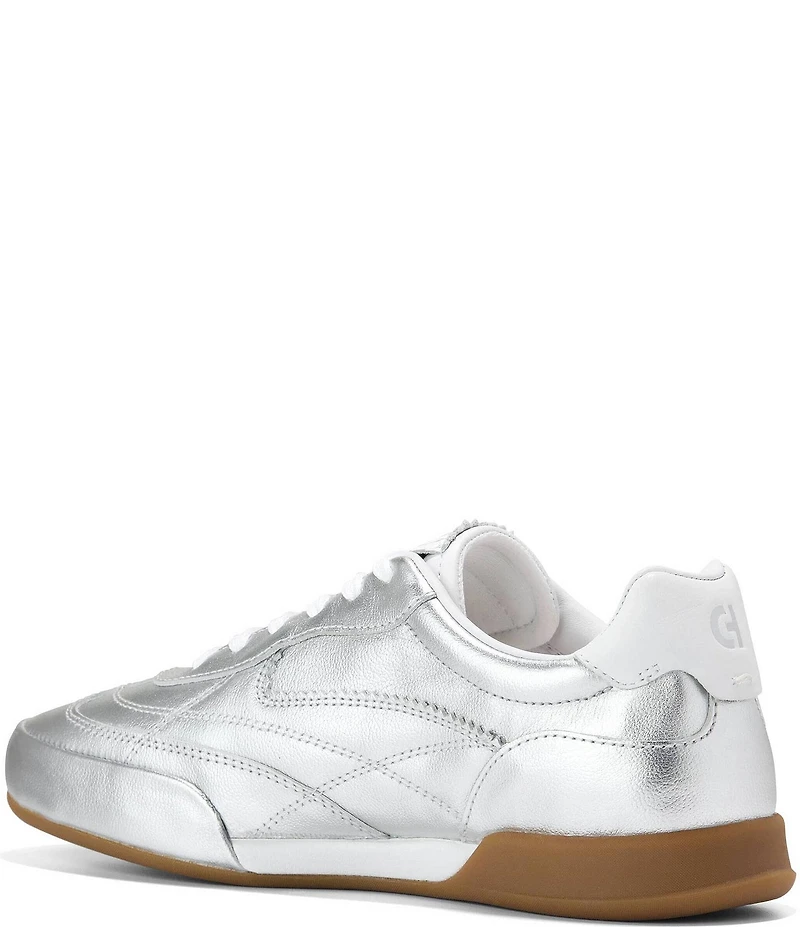 Cole Haan GrandPro Turf 2.0 Metallic Leather Sneakers