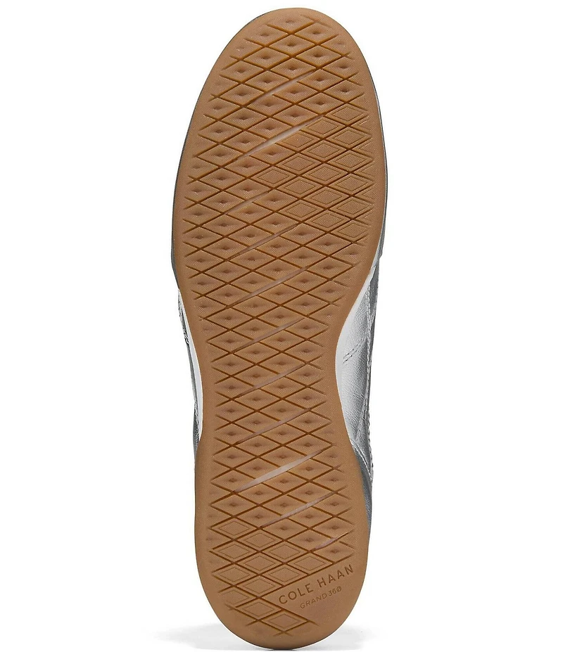 Cole Haan GrandPro Turf 2.0 Metallic Leather Sneakers