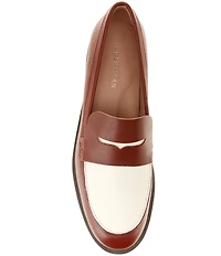 Cole Haan Gwendolyn Leather Penny Loafers