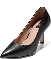 Cole Haan Hansell Leather Pointed Toe Pumps