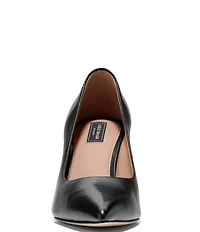 Cole Haan Hansell Leather Pointed Toe Pumps