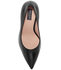 Cole Haan Hansell Leather Pointed Toe Pumps