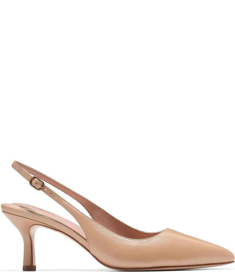 Cole Haan Hansell Leather Slingback Pumps