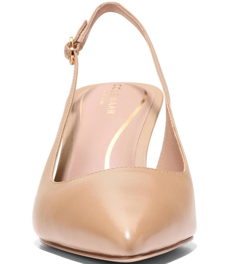 Cole Haan Hansell Leather Slingback Pumps