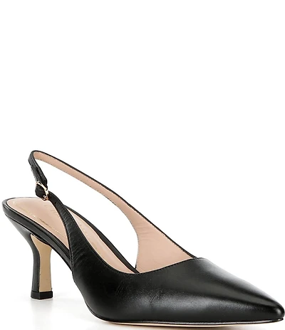Cole Haan Hansell Leather Slingback Pumps