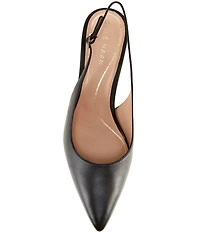 Cole Haan Hansell Leather Slingback Pumps