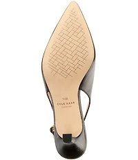Cole Haan Hansell Leather Slingback Pumps