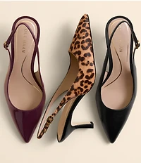 Cole Haan Hansell Leather Slingback Pumps