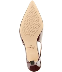 Cole Haan Hansell Patent Leather Slingback Pumps