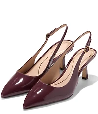 Cole Haan Hansell Patent Leather Slingback Pumps