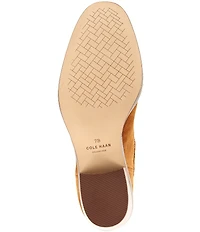 Cole Haan Janelle Suede Chelsea Mid Calf Boots