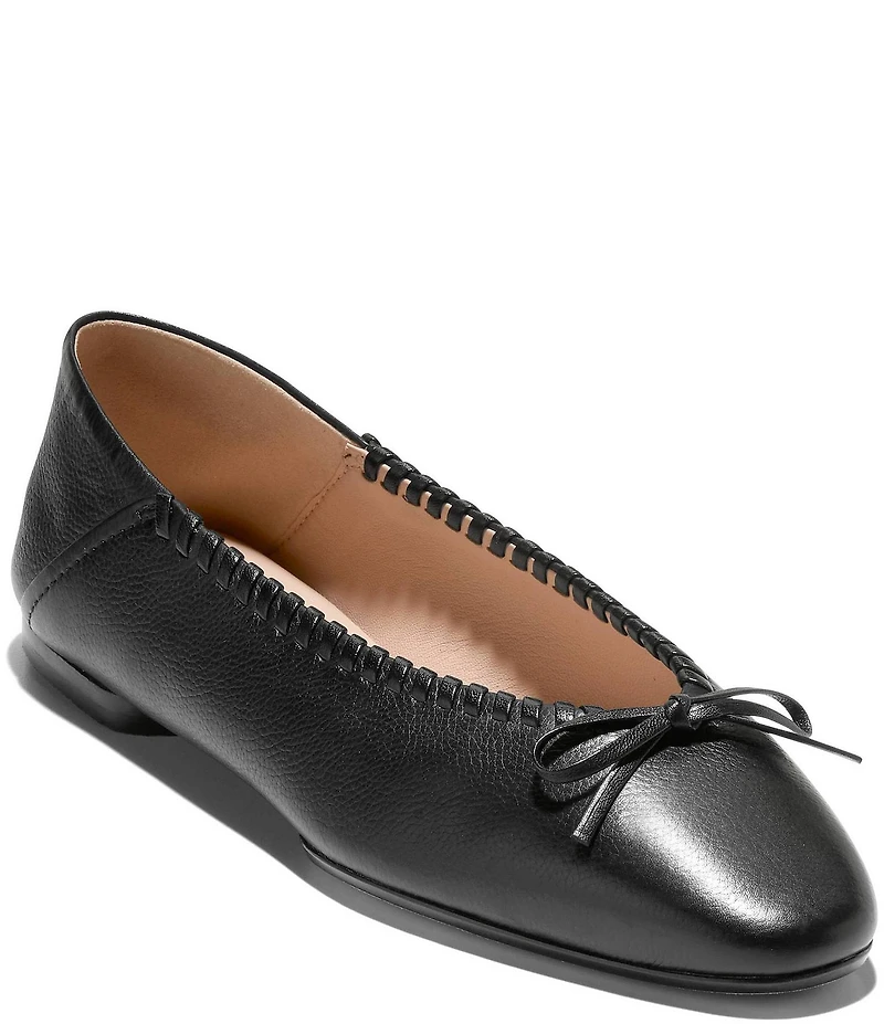 Cole Haan Jaya Leather Travel Ballet Flats