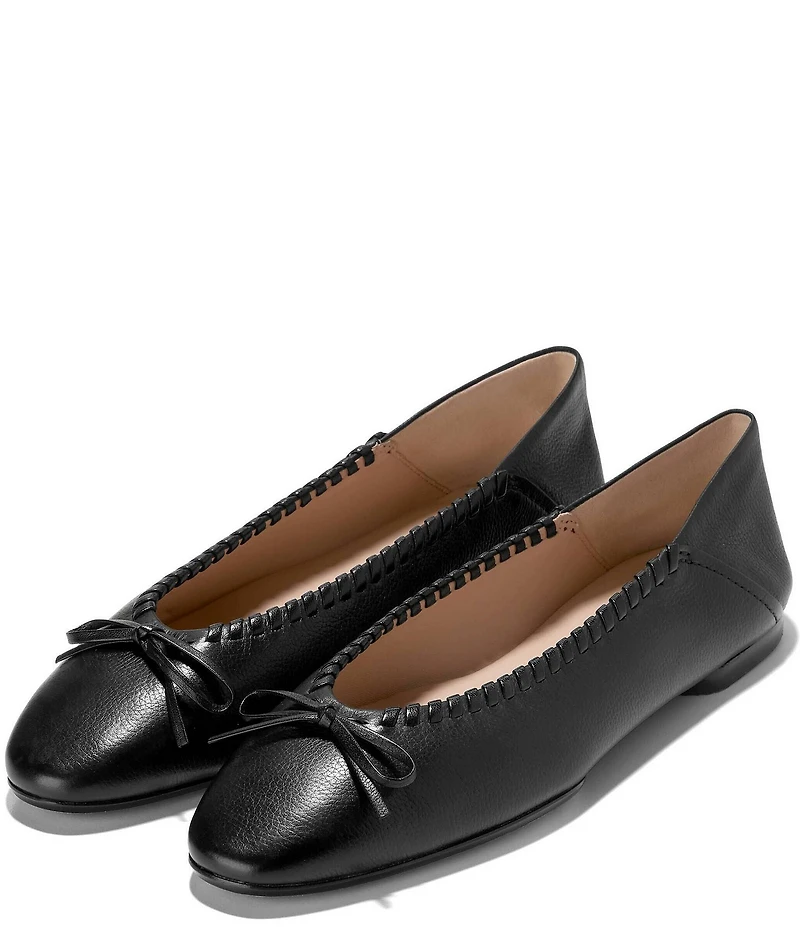 Cole Haan Jaya Leather Travel Ballet Flats
