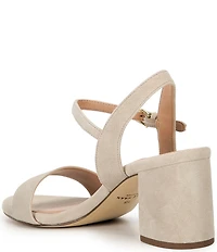 Cole Haan Josie Block Heel Suede Dress Sandals