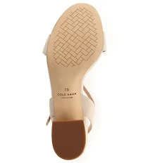 Cole Haan Josie Block Heel Suede Dress Sandals