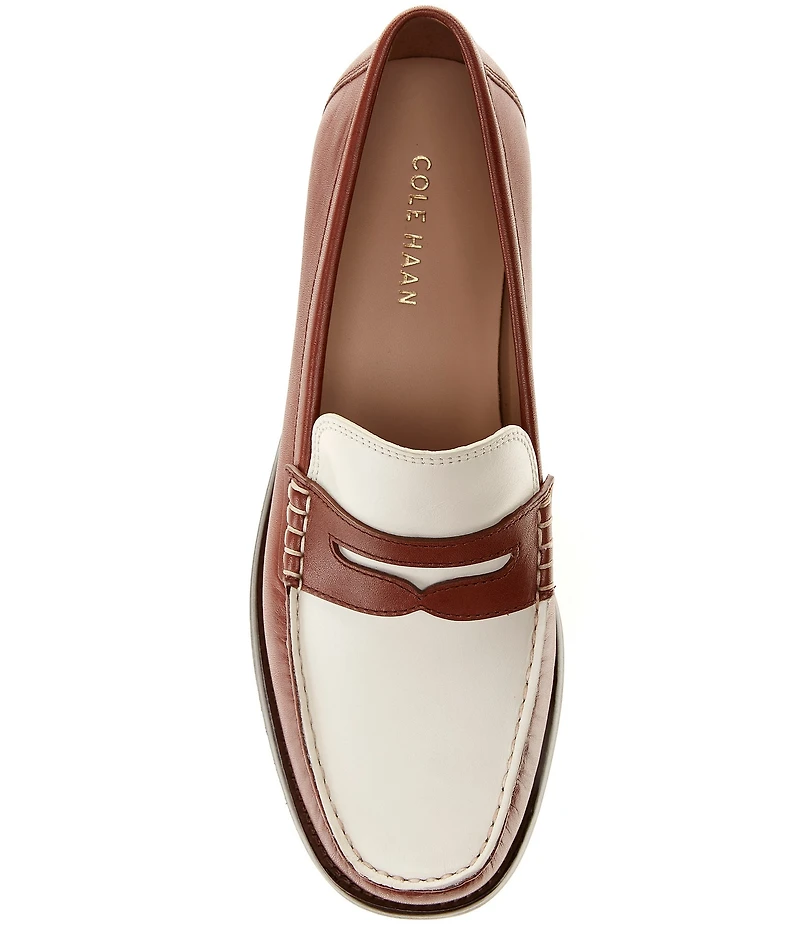 Cole Haan Lana Lux Leather Remastered Penny Loafers