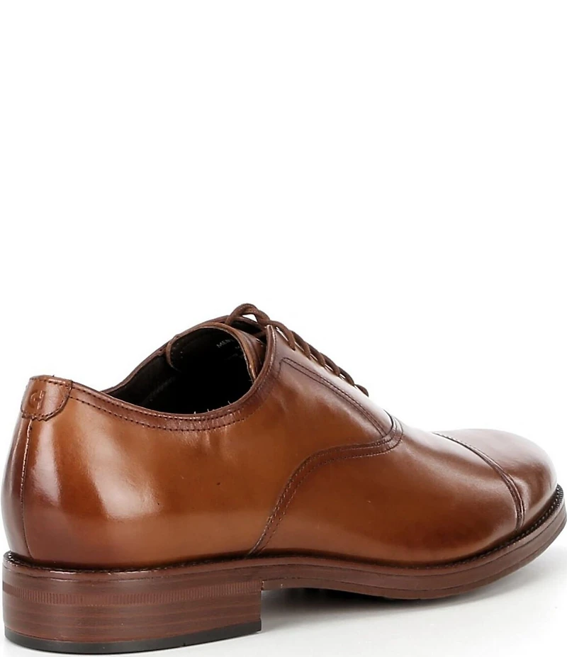 Cole Haan Ledley Grand Leather Cap Toe Oxfords