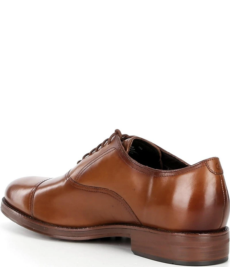 Cole Haan Ledley Grand Leather Cap Toe Oxfords