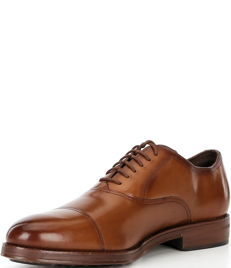 Cole Haan Ledley Grand Leather Cap Toe Oxfords