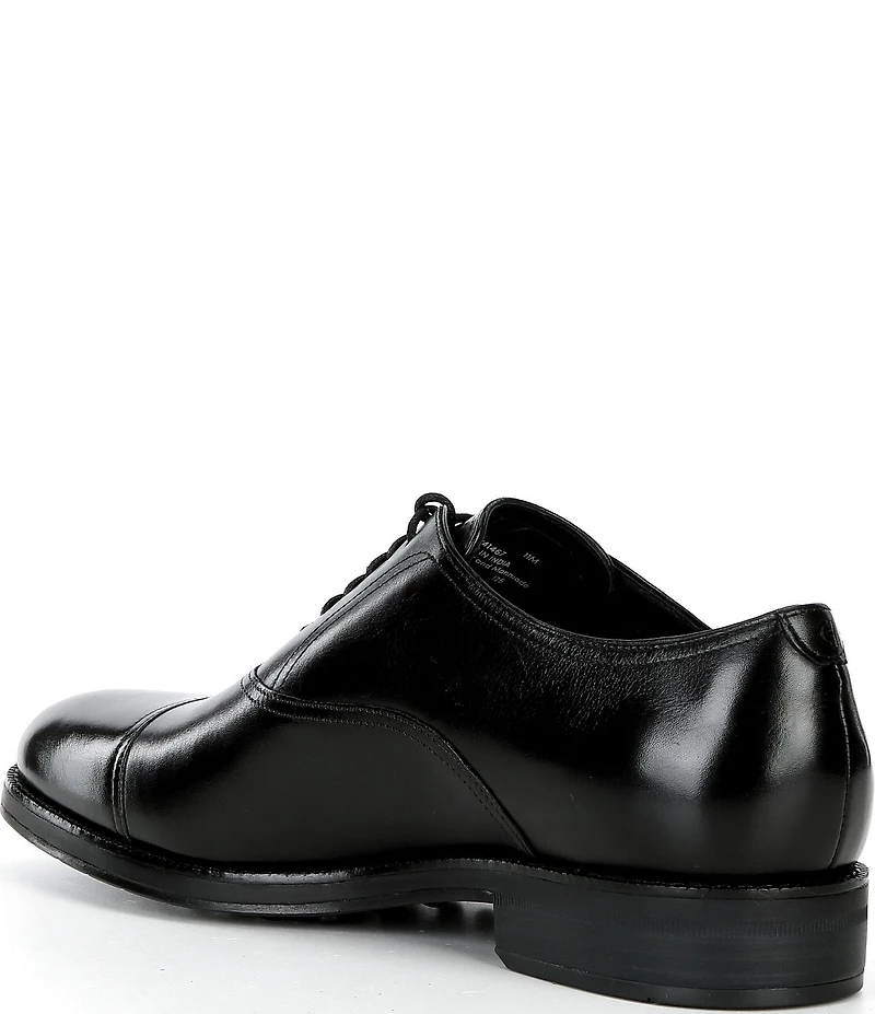 Cole Haan Ledley Grand Leather Cap Toe Oxfords