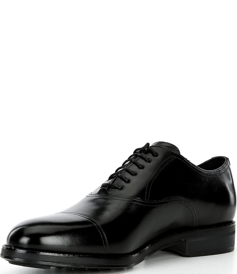 Cole Haan Ledley Grand Leather Cap Toe Oxfords