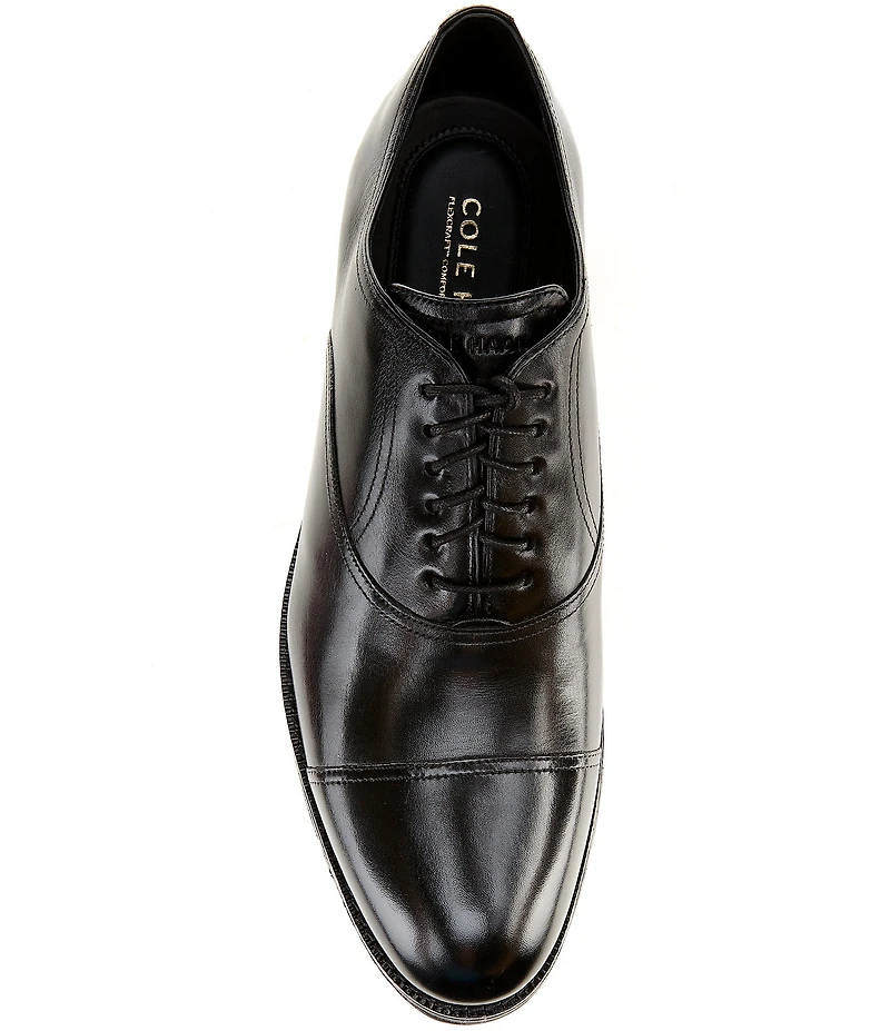 Cole Haan Ledley Grand Leather Cap Toe Oxfords