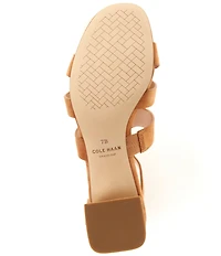 Cole Haan Lyanna Suede Link Hardware Gladiator Sandals